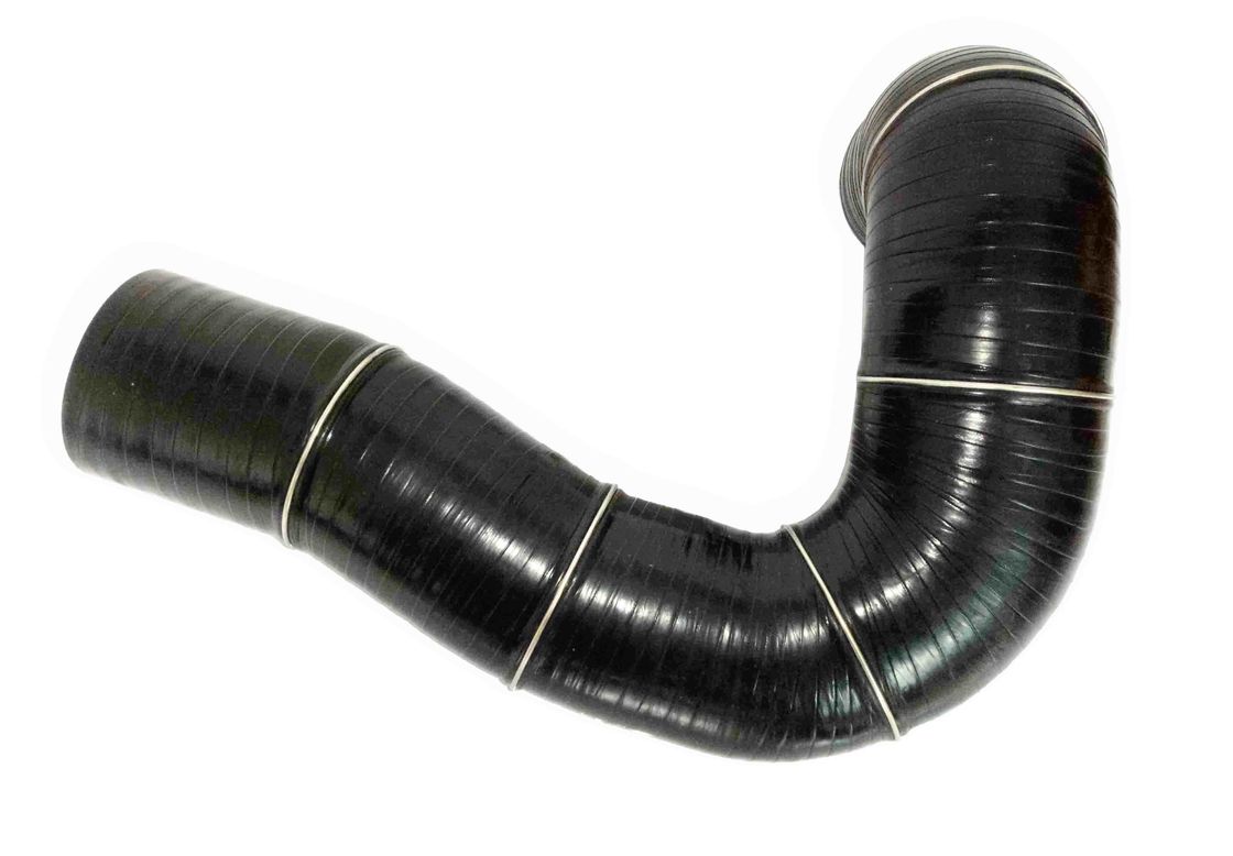 Tissu noir d'Aramid de tuyau de radiateur de silicone s'enveloppant pour le système de refroidissement automatique